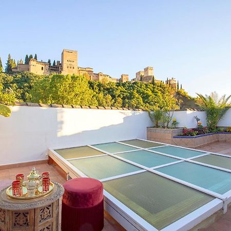 Villa Morayma House Terrace With Views To Alhambra Granada Esterno foto