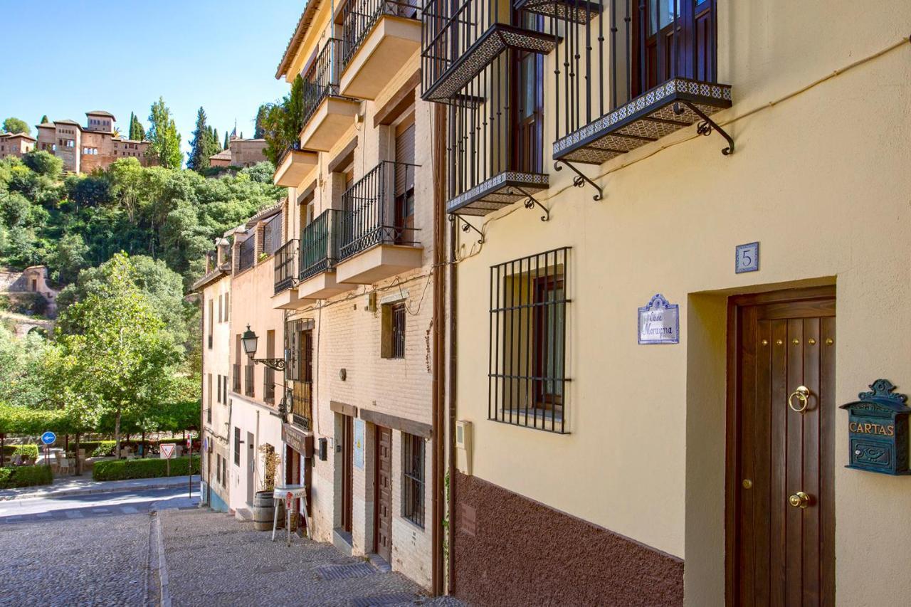 Villa Morayma House Terrace With Views To Alhambra Granada Esterno foto